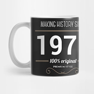 Making history since 1971 Mug